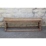 A 19th Century Oak Coffin Bench