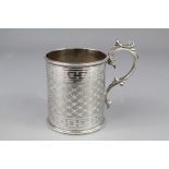 A Victorian Silver Christening Cup