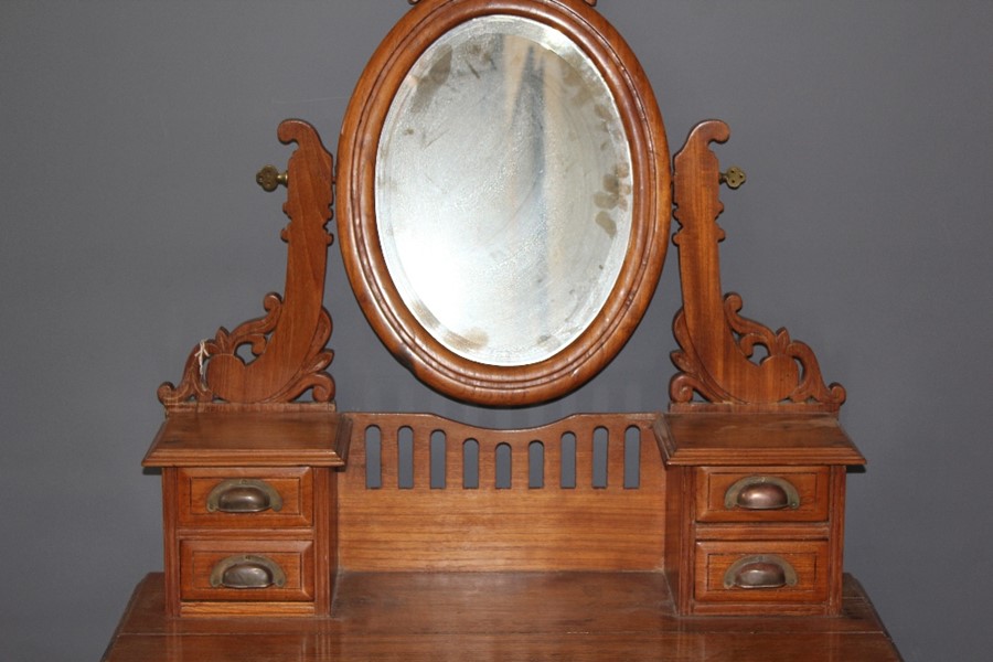 A Fruit Wood Dressing Table - Image 3 of 4