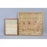 Two 19th Century Samplers