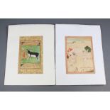 19th Century Persian Miniature Paintings