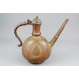 17th Century Mughal Bronze Ewer