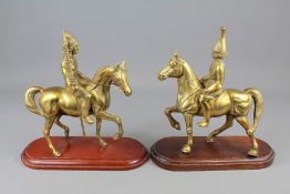 Two Brass Figures