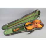 A Vintage Continental Adult Violin