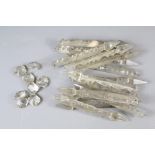 A Quantity of Cut-Crystal Drops for Lustre Vases