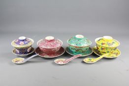 A Quantity of 20th Century Chinese Rice and Tea Bowls