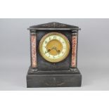 A 19th Century Slate Mantel Clock