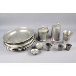 Early 20th Century Continental Pewter