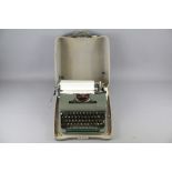 An Olympia de Luxe Portable Typewriter