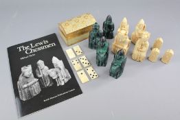 Replica 'Lewis Chessmen' Chess Set