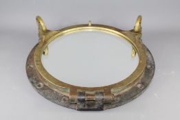 An Original Brass Ship's Portal