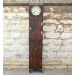 An Oak Grandmother Clock