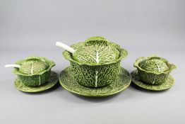 A Quantity of Portuguese Cabbage Ware