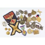 A Quantity of Regimental Badges