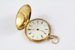 Lady's Vacheron & Constantin Lady's 18ct Gold and Enamel Pocket Watch