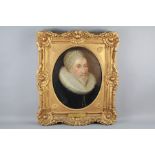 Attributed to Cornelius Janssens van Ceulen (Johnson) Oil on Board