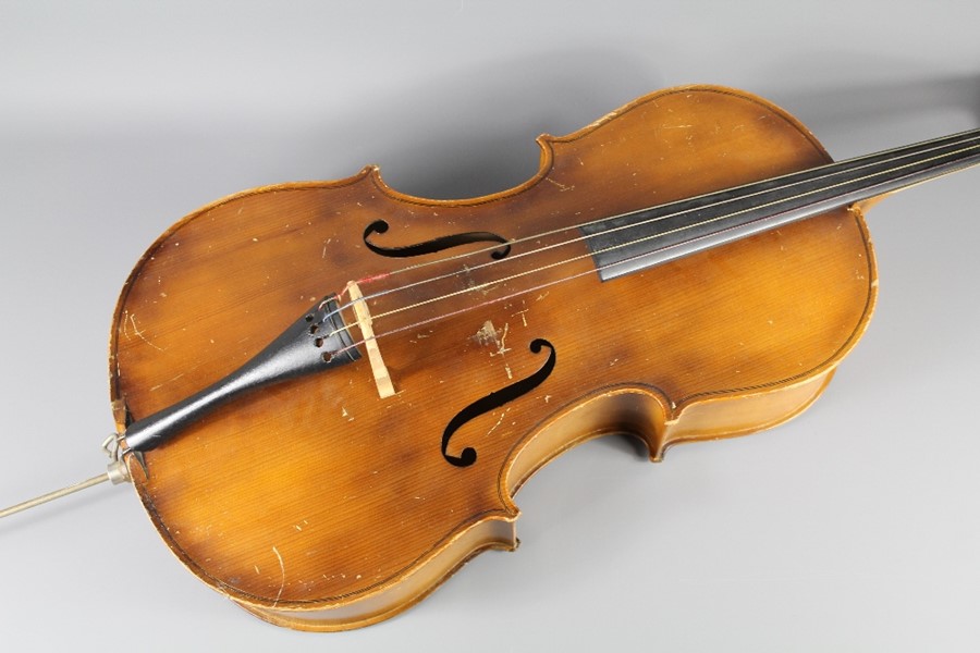 A Hungarian Bausch Child's Cello - Image 2 of 3