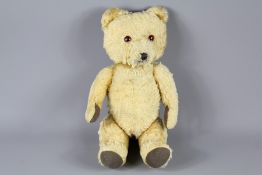 A Mid-20th Century Mohair Growler Teddy Bear