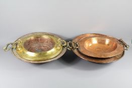 Four 18th and 19th Century Spanish Brazier Bowls