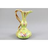 Chamberlain and Co Worcester Green Glazed Vase