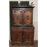 An Early 20th Century Chest on Chest