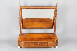 A Fine Regency Rosewood Vanity Mirror.