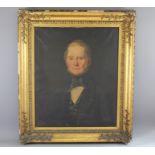 A 19th Century Portrait Oil on Canvas