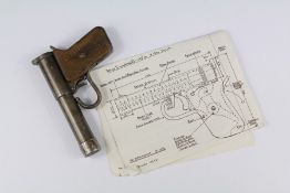 A Swiss DRGM William Tell Mk II. Air Pistol.