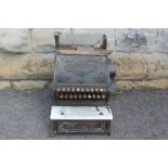 A Late Victorian Brass 'National' Cash Register