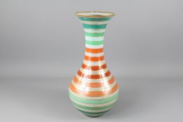 A Victorian Gilded Opaline Vase