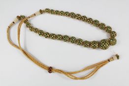 A String of Indian Glass Beads