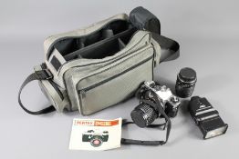 A Pentax ME Super Camera