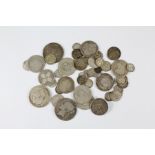 A Quantity of Silver GB Coins