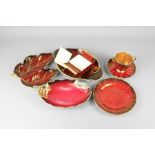 A Small Selection of Carlton-ware "Rouge Royale" Range