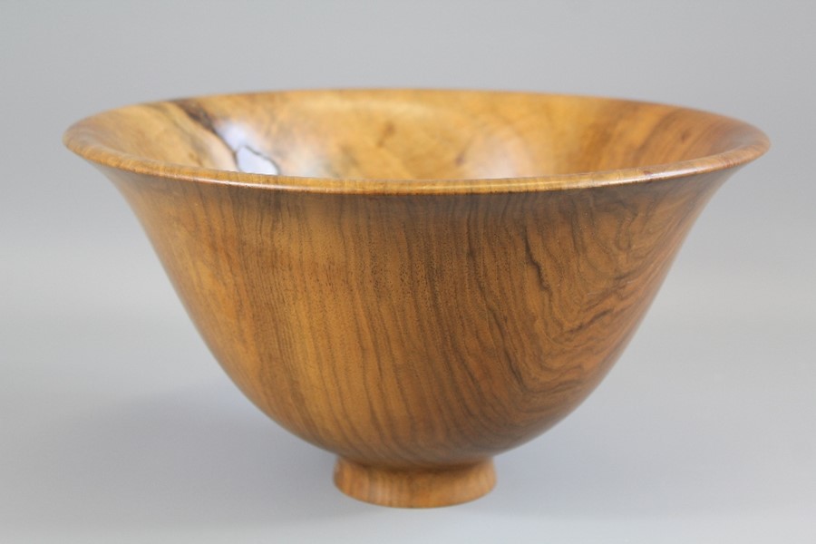 Richard M. Chapman- Turned Walnut Bowl - Image 2 of 4