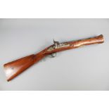 An Antique Percussion Blunderbuss