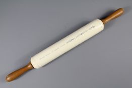 Vintage Porcelain Rolling Pin