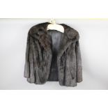 A Lady's Black Mink Short Coat