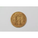 A Victorian Gold Half Sovereign