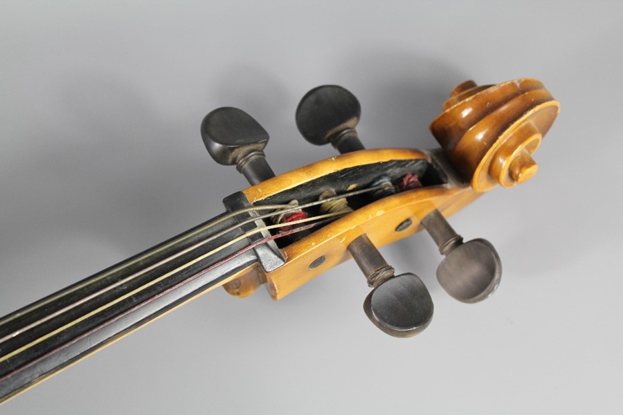 A Hungarian Bausch Child's Cello - Image 3 of 3