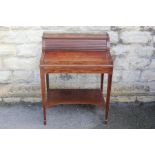 A Lady's Edwardian Inlaid Writing Table.