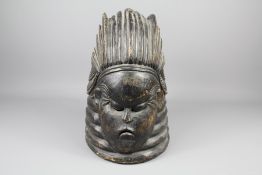 An Antique Mende Sowei Helmet Mask