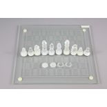 A Glass Chess Set