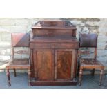 A Late Victorian Mahogany Sideboard