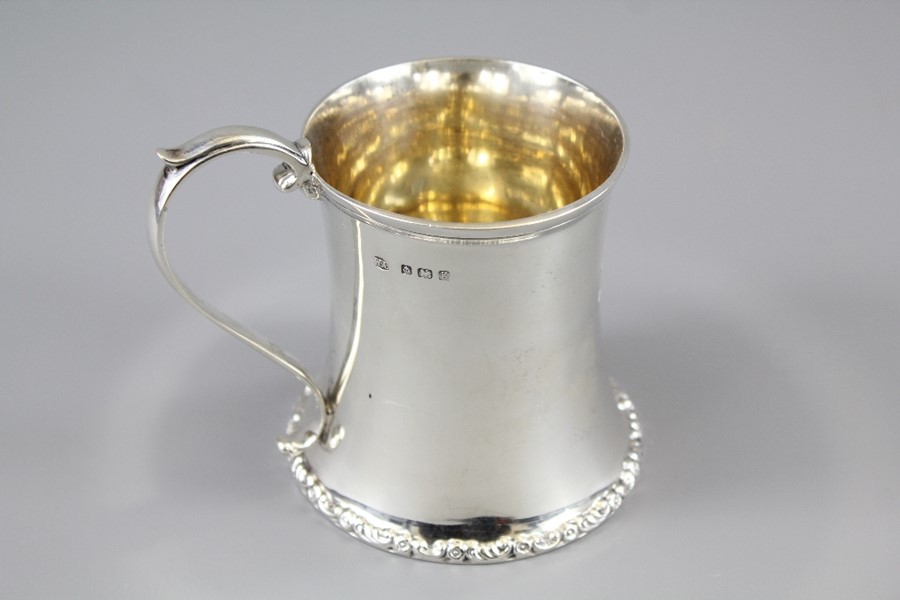 A Silver Christening Mug