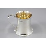 A Silver Christening Mug