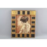 T. Ledieu Art Deco Period Portrait of a Lady