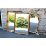 Decorative Living - Three Large Gilt-Effect Mirrors