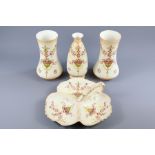 Collection of Crown Devon 'Etna Pattern' Porcelain