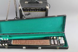 Jedson Steel Slide Guitar with Cruiser Amplifier